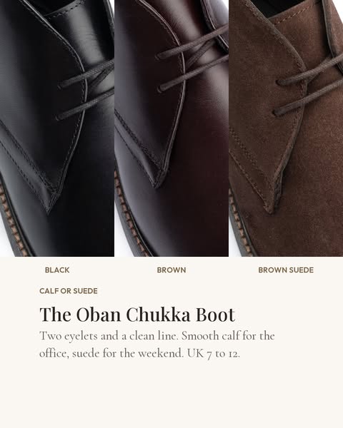 The Oban Chukka Boot