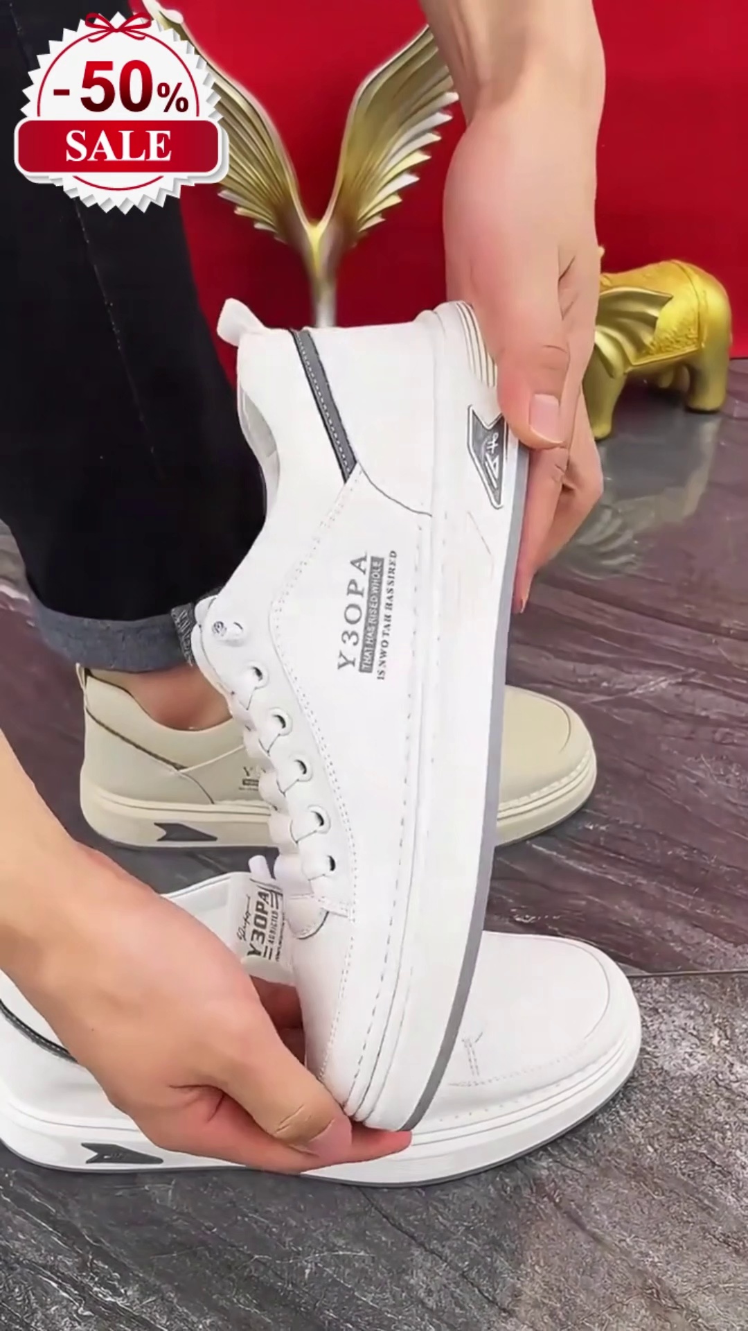 【39-44】2026 Męskie oddychające skórzane buty biznesowe casual