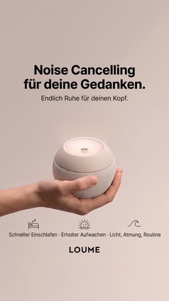 Einschlafen in Minuten.