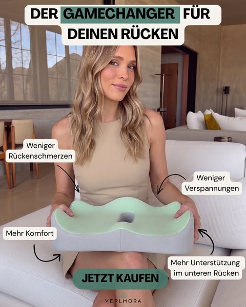 Rückenschmerzen beim Sitzen?
