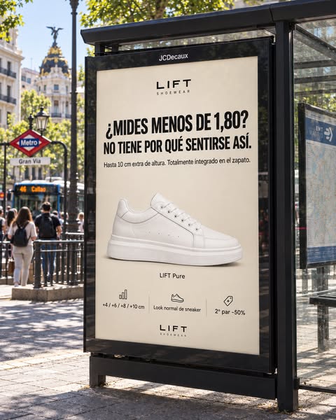 Gana hasta +10 cm de altura