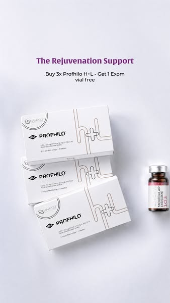 Buy 3x Profhilo H+L, Get Exom Free