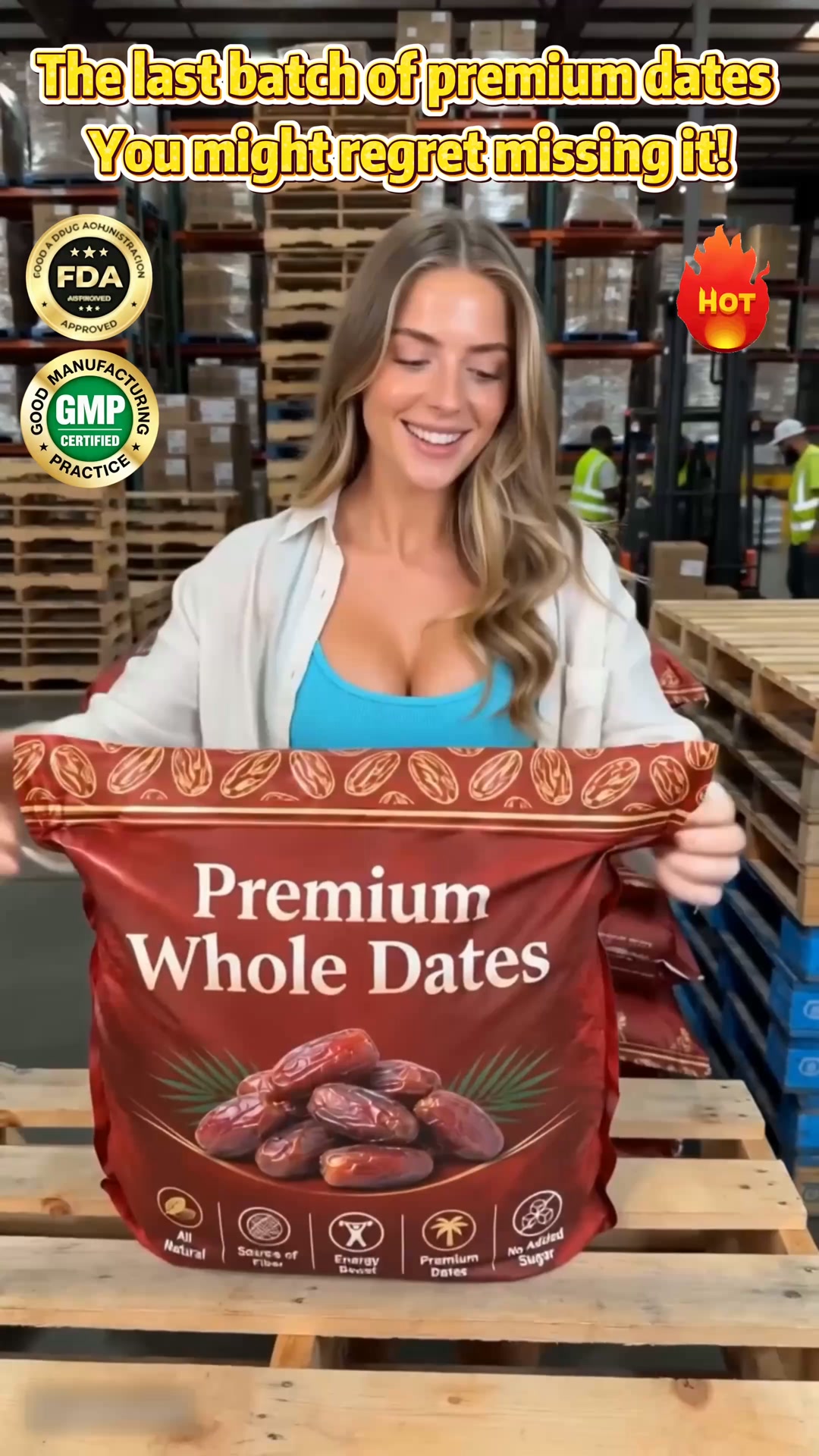 Last batch of premium dates, limited quantity.