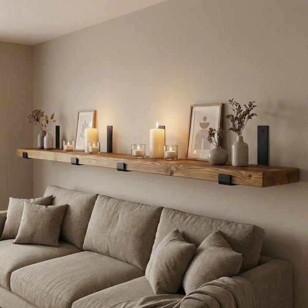 Rustic Wall Shelves for Real Homes