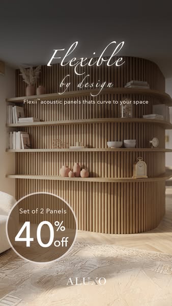 40% off – set of 2 panels from £119
