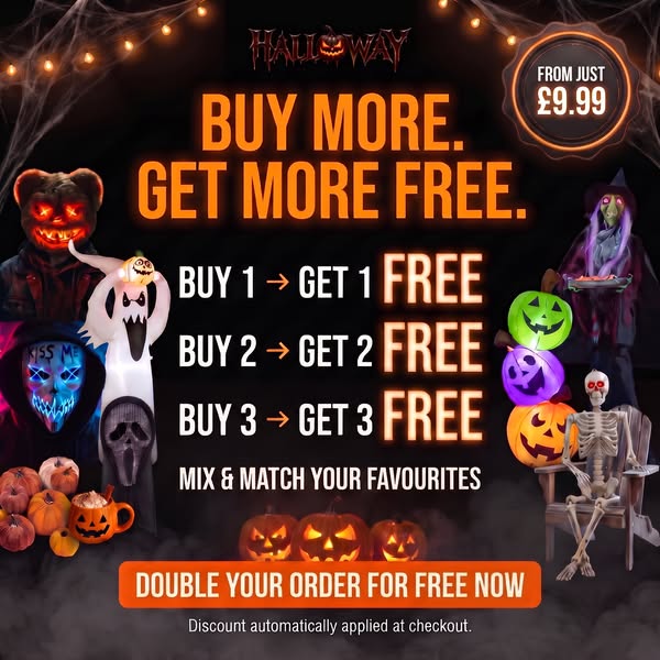 BUY 1, GET 1 FREE — TODAY ONLY‼