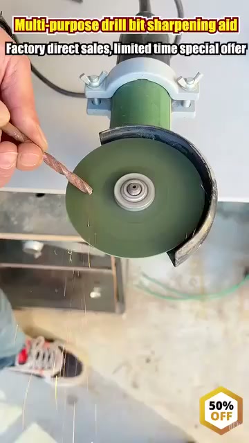 Sharpen Drill Bits In Seconds, Save Your Money