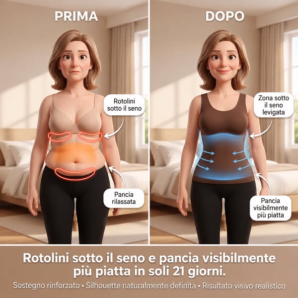 Dì addio ai rotolini sotto le costole!