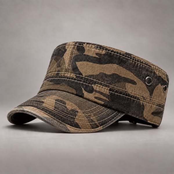 Vintage Camo Conductor Hat