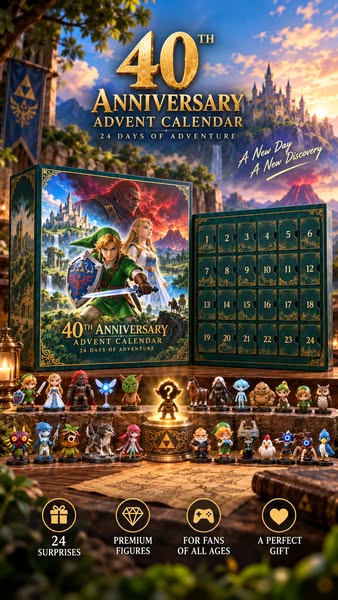 40th Anniversary Adventure Calendar