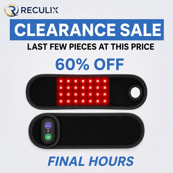 SALE IS LIVE! Up to 60% OFF on TheraWrap's red light wrist therapy!