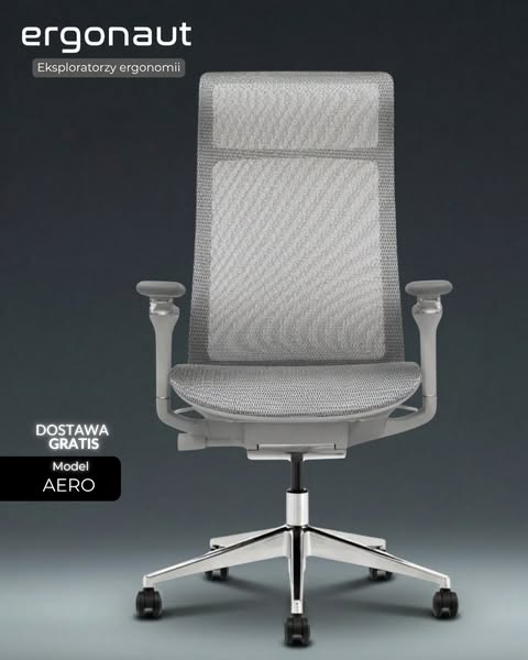 To nie jest fotel. To Twoje 8 godzin dziennie - ERGONAUT