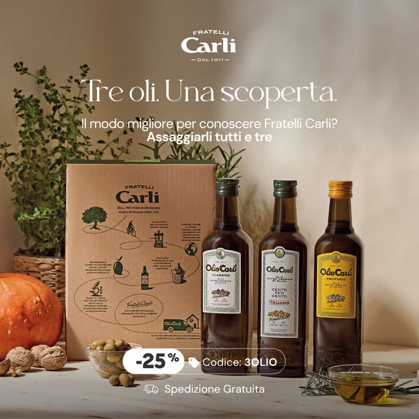 Tre oli. Una scoperta.