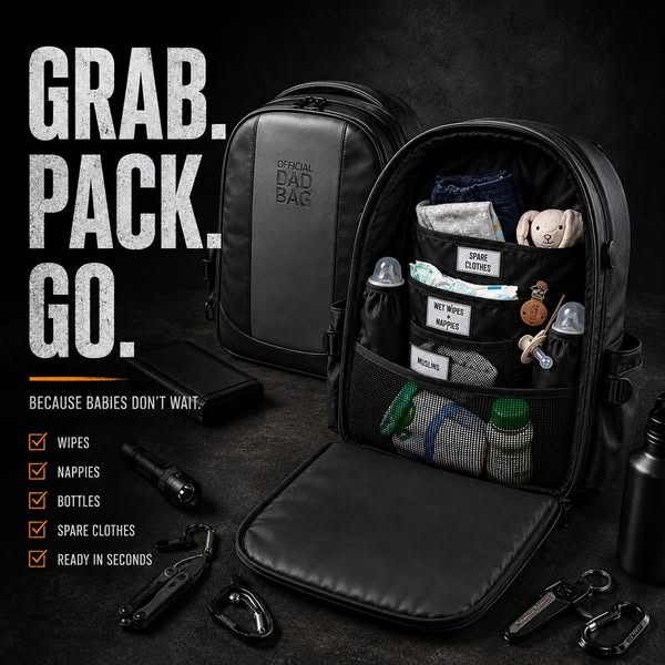 The Dad Bag You Must Have!