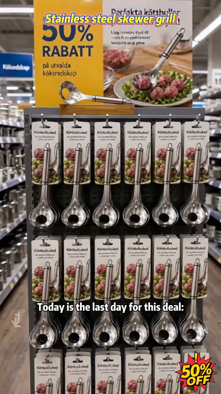 LIMITED-TIME 50% OFF304 stainless steel Meatball Spoon — Press, Shape, Release