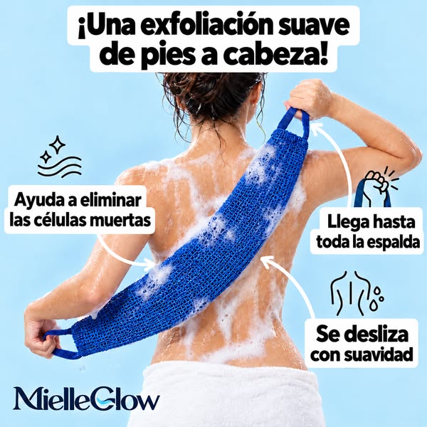 Toalla Exfoliante Antibacteriana