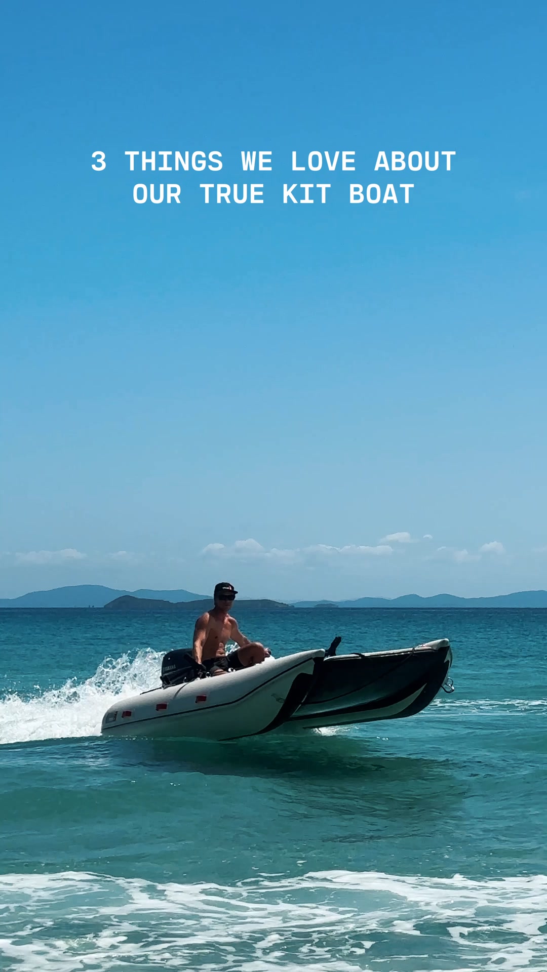 Big Boat Stability. Small Boat Portability.