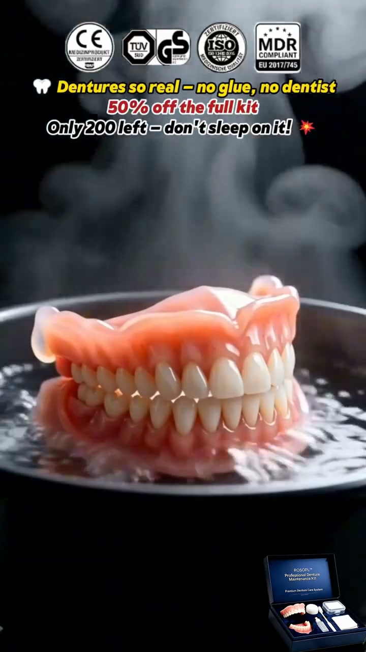 No need for exorbitant dental fees or the discomfort of treatment! ​​