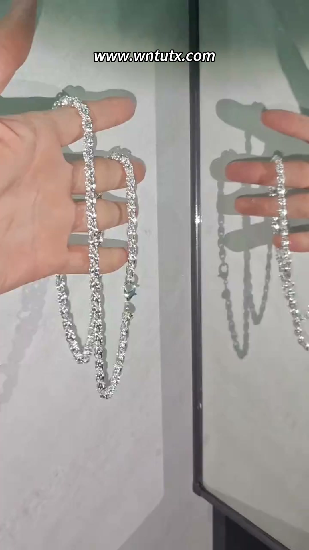 Vintage Textured Rope Chain Necklace