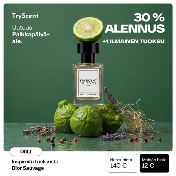Lempituoksusi jopa 30% edullisemmin!