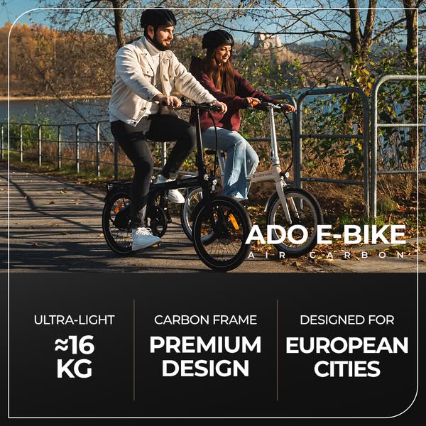 Premium Carbon Folding E-Bike (~16kg)