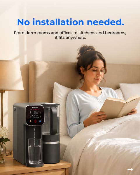M6HG: Instant Hot Mineral Water