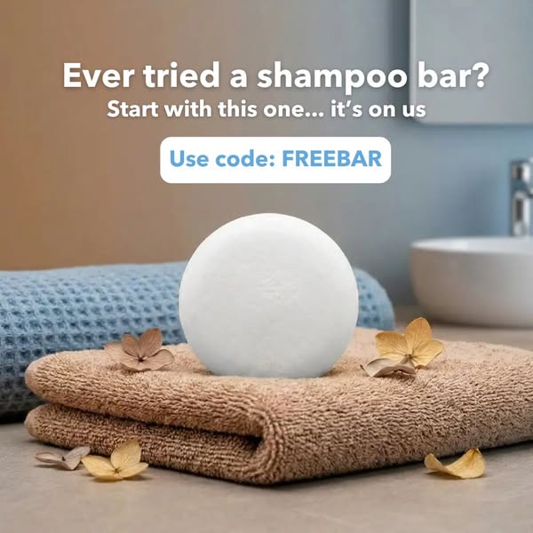 Claim your free shampoo bar