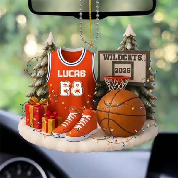 Their name. Their number. Their season Personalise Your Ornament
