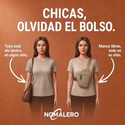 La bandolera antirrobo más completa