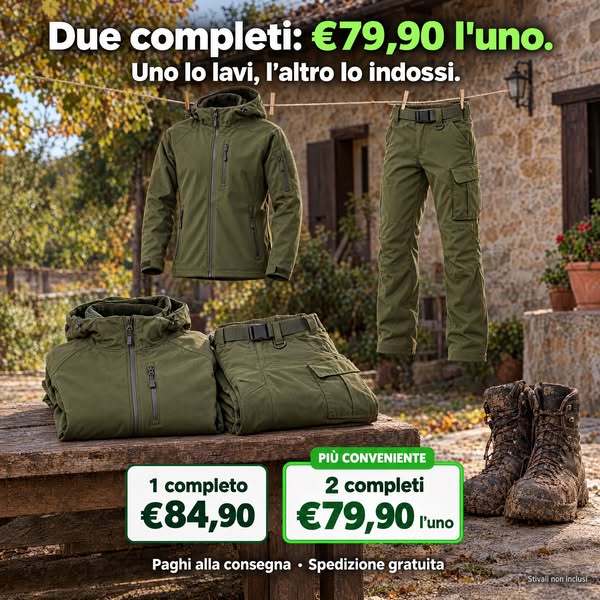 Chi lavora all’aperto lo ha votato #1.