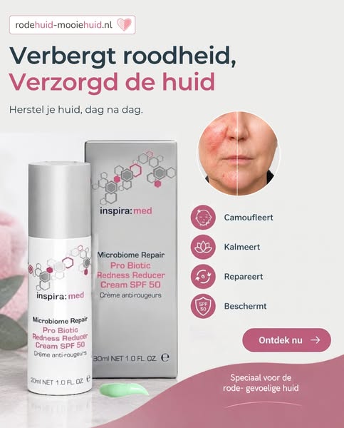 Roodheid direct verborgen