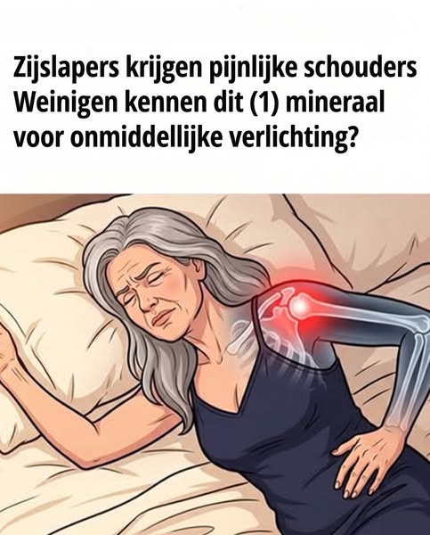 Het beste mineraal tegen “zeurende” schouderpijn?