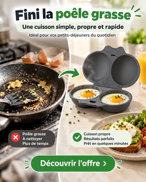 Des œufs parfaits en 90 secondes