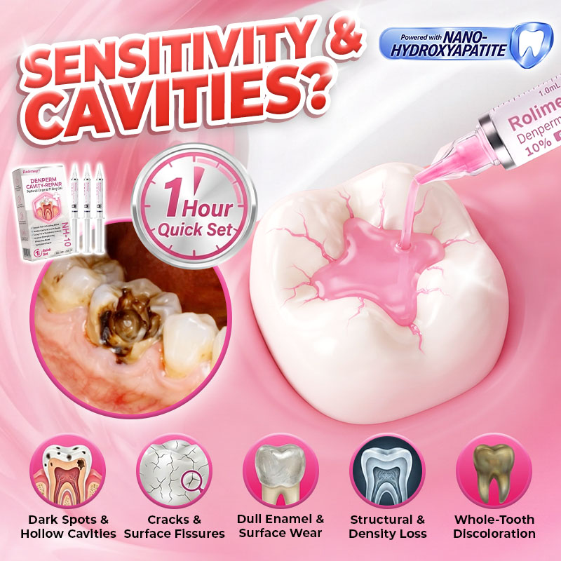 Cavity Repair FDA-Recognized 10% Nano-Hydroxyapatite (NH-10) | Delivery within 2-4 working days | Full refund guarantee