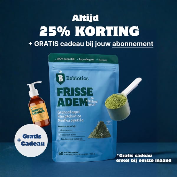 25% korting op élke bestelling. Start je abonnement nu.