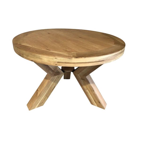 Maximus Oak 1.2m Round Dining Table