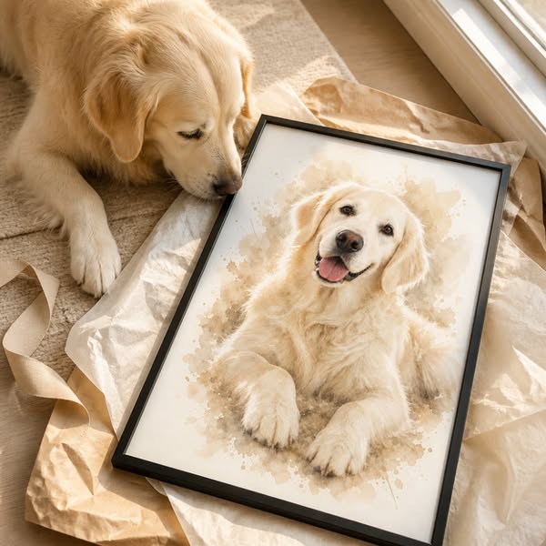 Het Cadeau Dat Een Plek Aan De Muur Krijgt