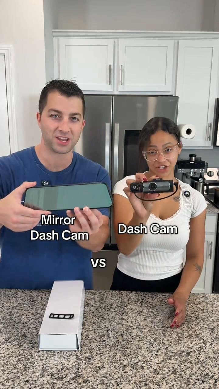 10" Dual-Lens Car Dash Cam — 4K Front + 1080P Waterproof Rear, IPS Full-Touch Screen, Loop Recording & Parking Monitor