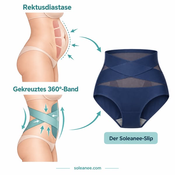 Soleane Sculpt™ | Postpartale Unterhose — 360° Kompression