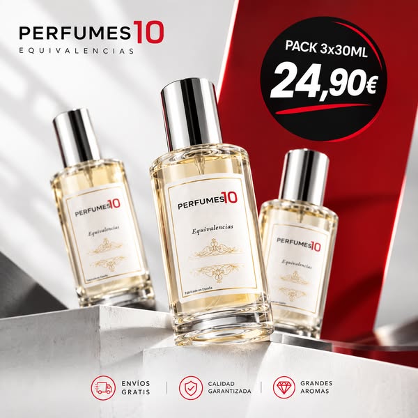 Pack 3 × 30 ml por 24,90 €