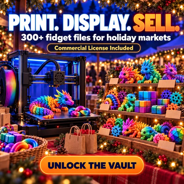 Print & Sell Fidget Toys This Holiday Season