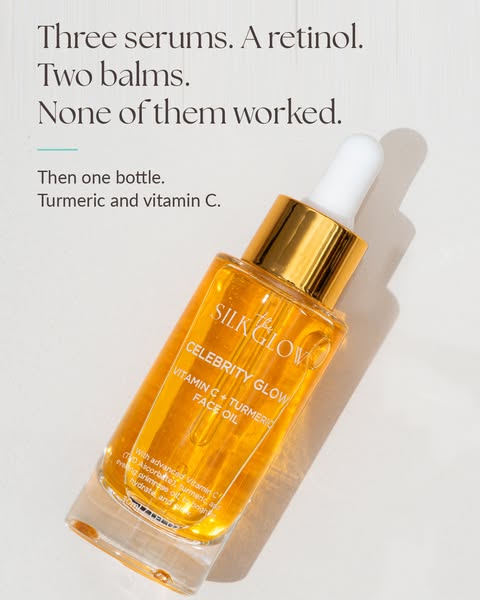 Celebrity Glow - Vitamin C + Turmeric Face Oil (30ml)