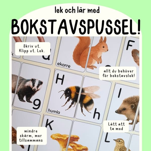 Bokstavspussel