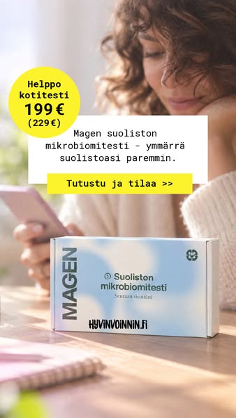 Kotona tehtävä suolistotesti