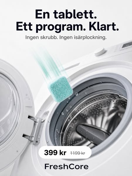 Vik ner gummilisten. Titta i vecket.