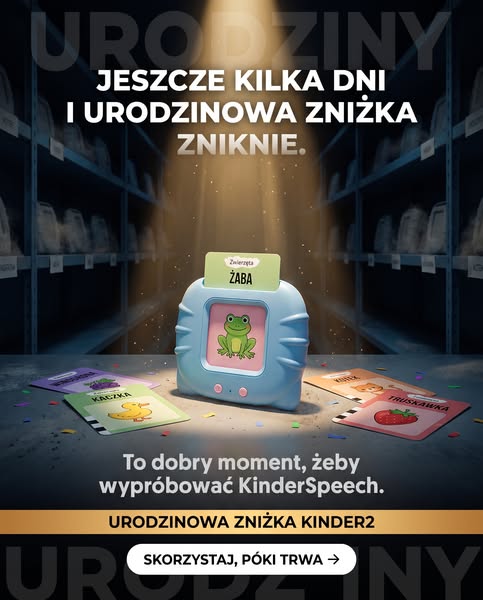 OSTATNIE DNI! KinderSpeech kończy 2 lata