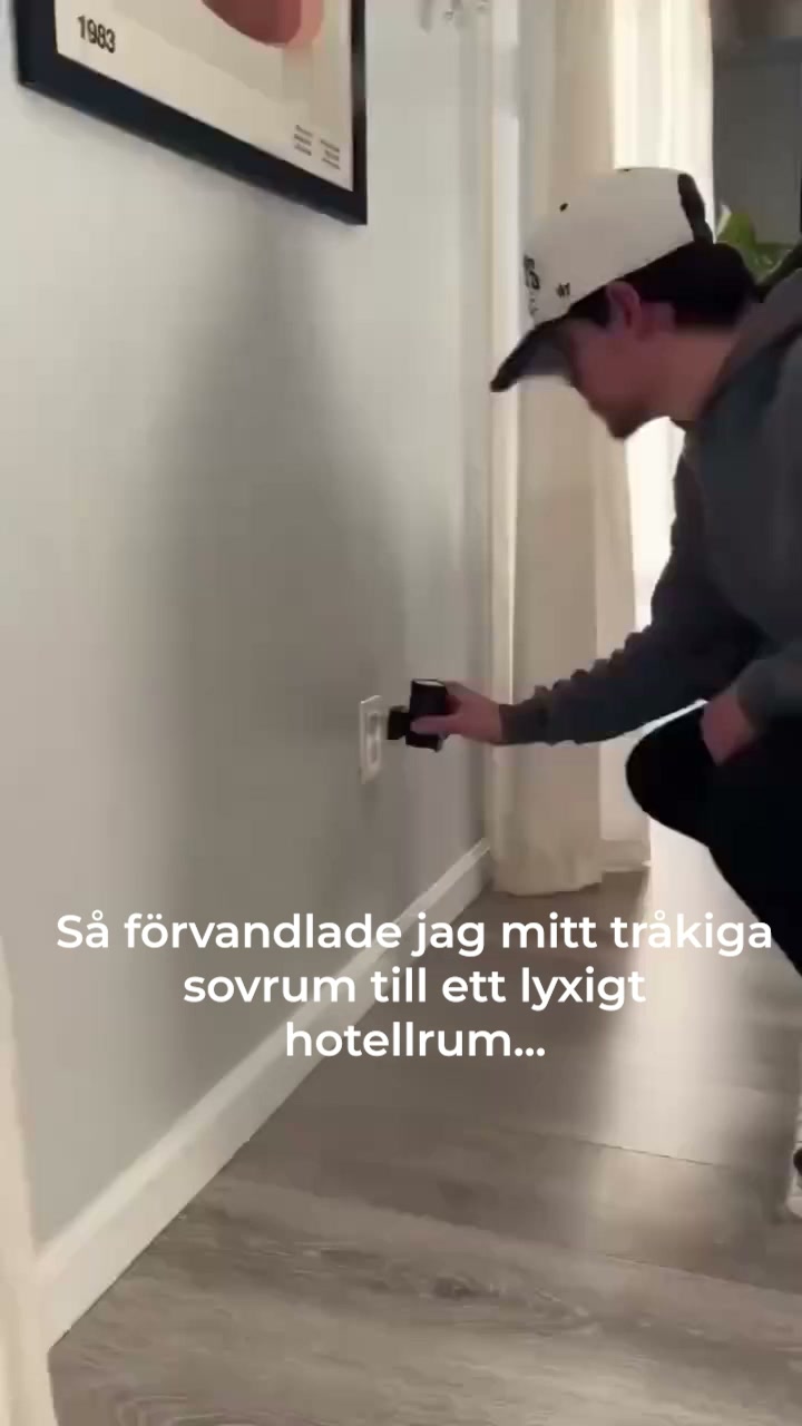 Ljus som tänds av sig själv