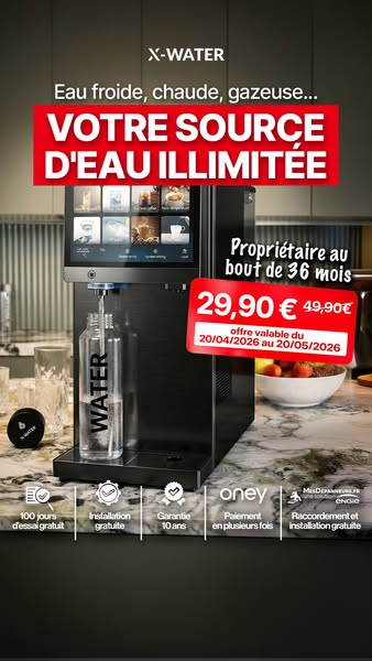 Purifiez votre eau au quotidien