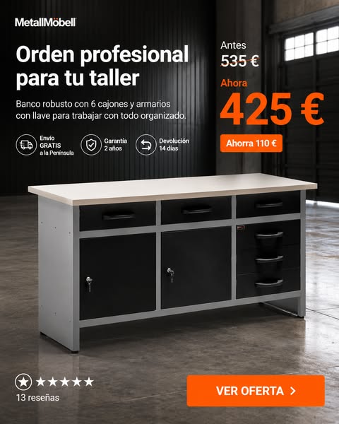 Banco de Trabajo por solo 425 €