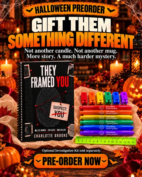 THEY FRAMED YOU — Pre-Order Now